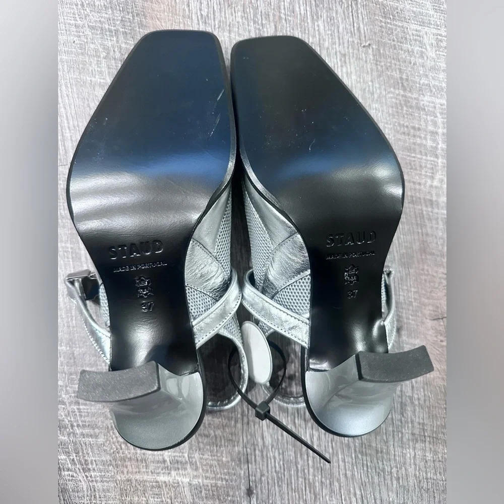 STAUD Silver Women's Shoes - Picture 4 of 5